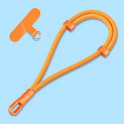 Orange-Wristlet