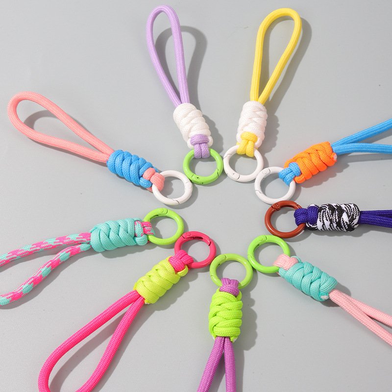 Wholesale fashion new phone accessories mobile phone wristlet anti-lost lanyard finger hand wrist straps