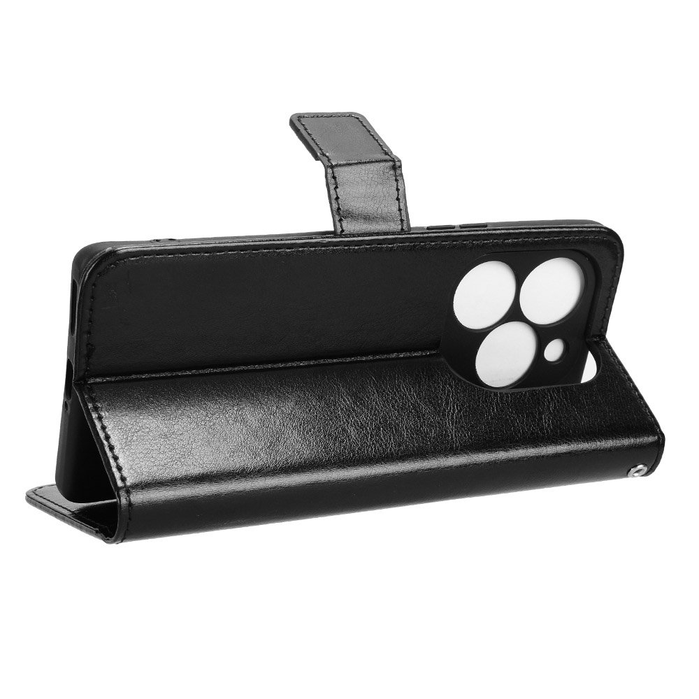 For itel S23 Plus Wallet Case With Card Holder, Retro PU Leather Stand Magnetic Flip Filo Mobile Phone Cover For itel S24 Plus