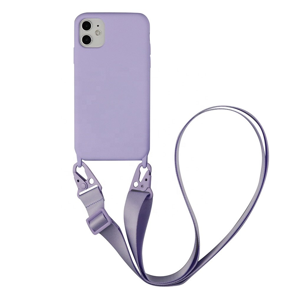 Necklace Crossbody Lanyard silicone Phone Case For iPhone 13 16 14 15 Pro Max XS 6 7 8 PLUS Lanyard Neck Strap Cord Rope Cover