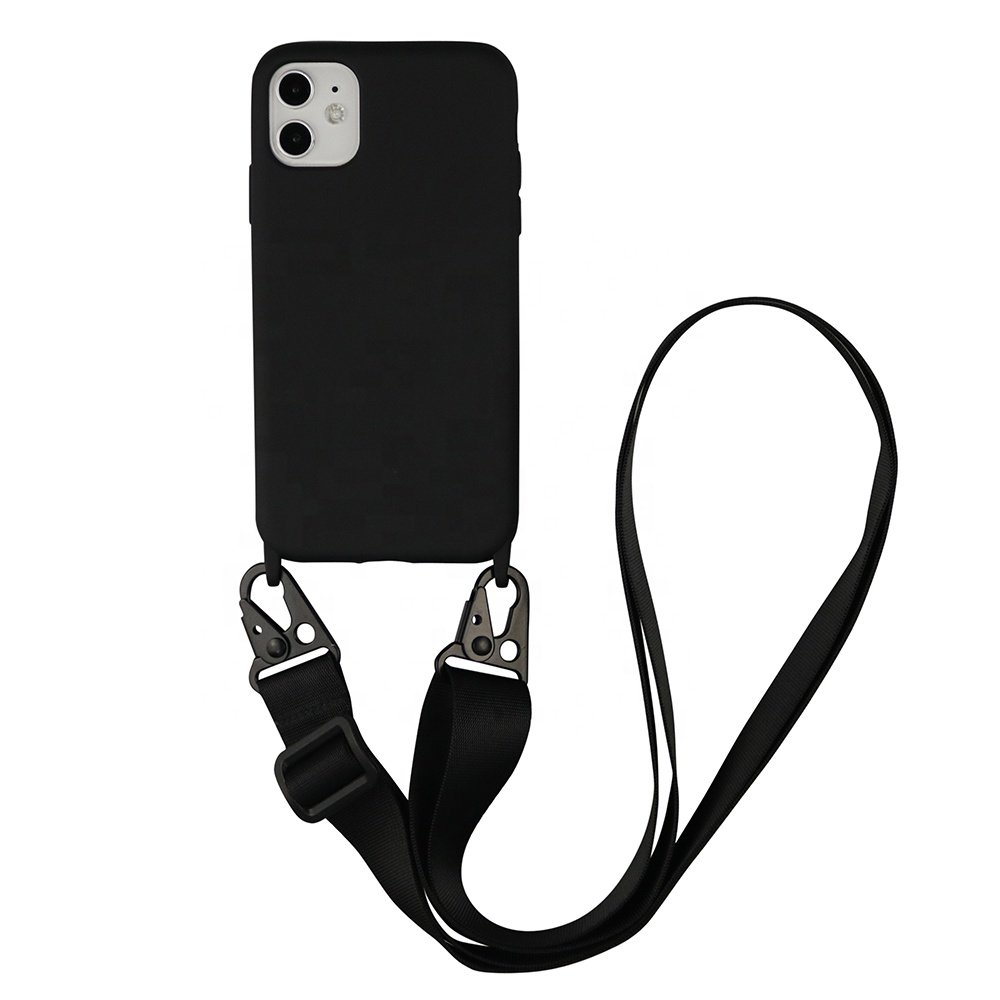 Necklace Crossbody Lanyard silicone Phone Case For iPhone 13 16 14 15 Pro Max XS 6 7 8 PLUS Lanyard Neck Strap Cord Rope Cover