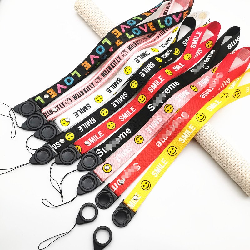 Second generation detachable rotating long lanyard ID lanyard neck hanging Mobile phone lanyard