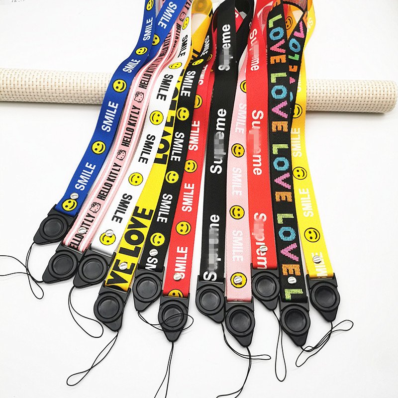 Second generation detachable rotating long lanyard ID lanyard neck hanging Mobile phone lanyard