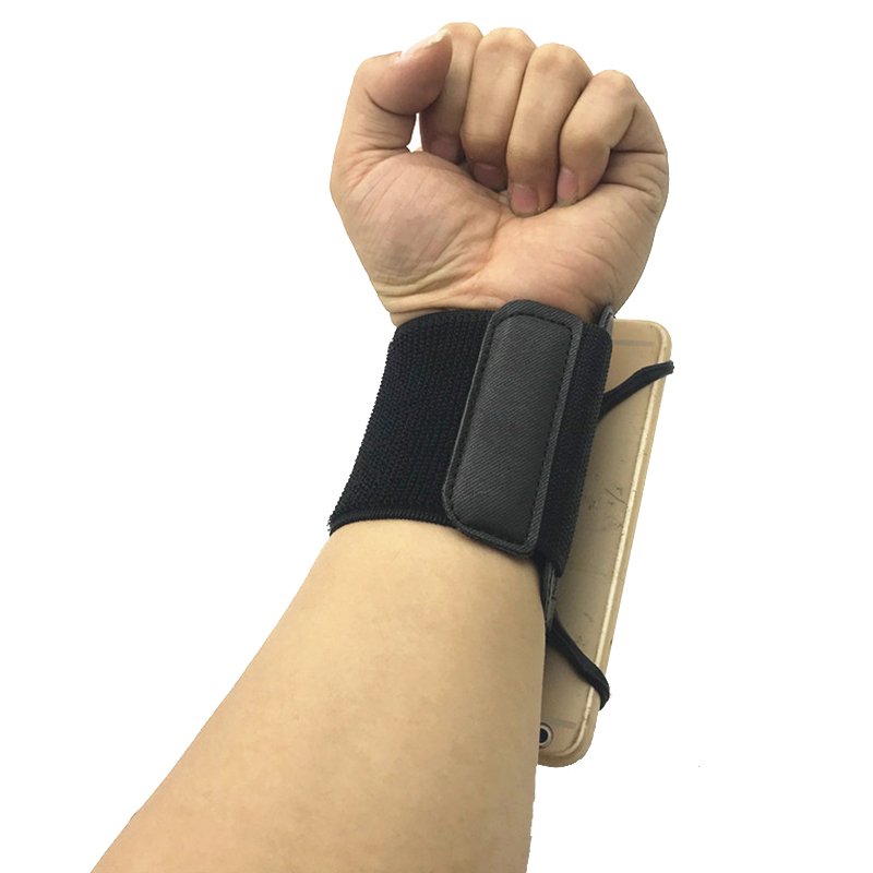 2024 Hot selling Sport fitness rotatable Adjustable strap Flexible Armband phone holder silicone running arm band phone holder