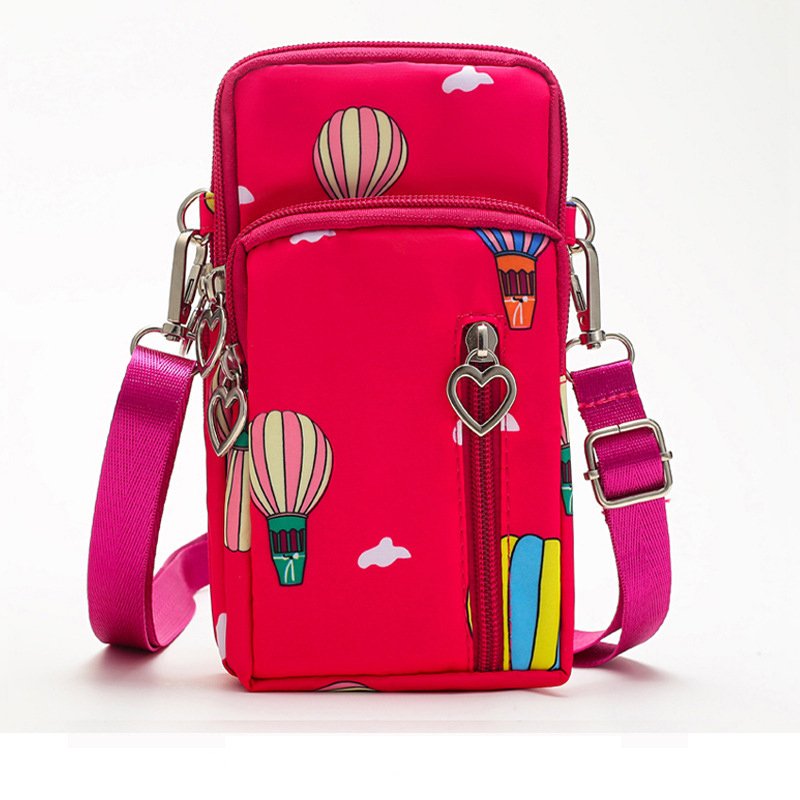 Ready To Ship Updated Balloon Women Fashion Mobile Phone Purse Zipper Bag Mini Waist Belt Bag