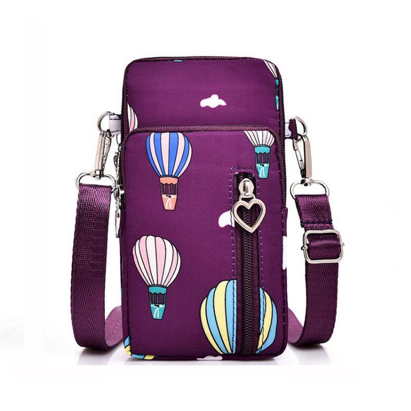 Ready To Ship Updated Balloon Women Fashion Mobile Phone Purse Zipper Bag Mini Waist Belt Bag