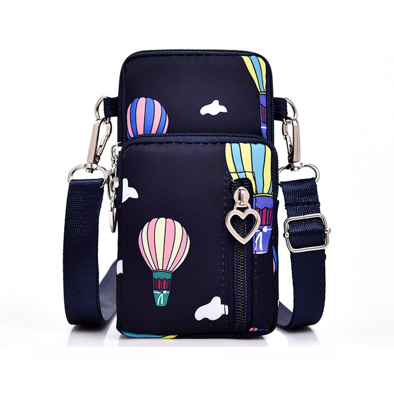 Ready To Ship Updated Balloon Women Fashion Mobile Phone Purse Zipper Bag Mini Waist Belt Bag