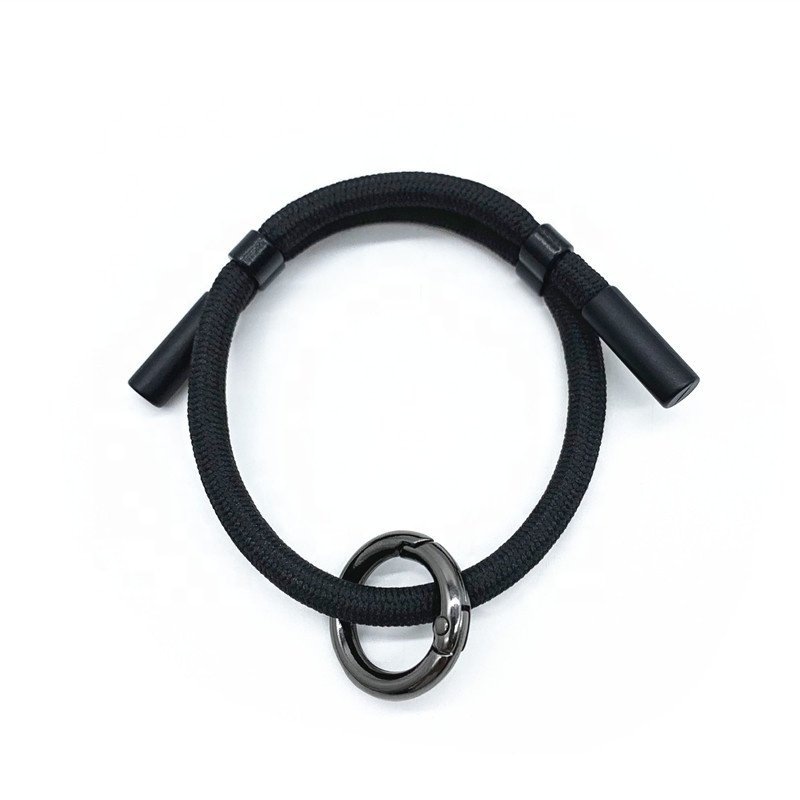Mobile Phone Accessories cellphone short nylon hang rope wrist holder finger hand strap gold lanyard for phone case