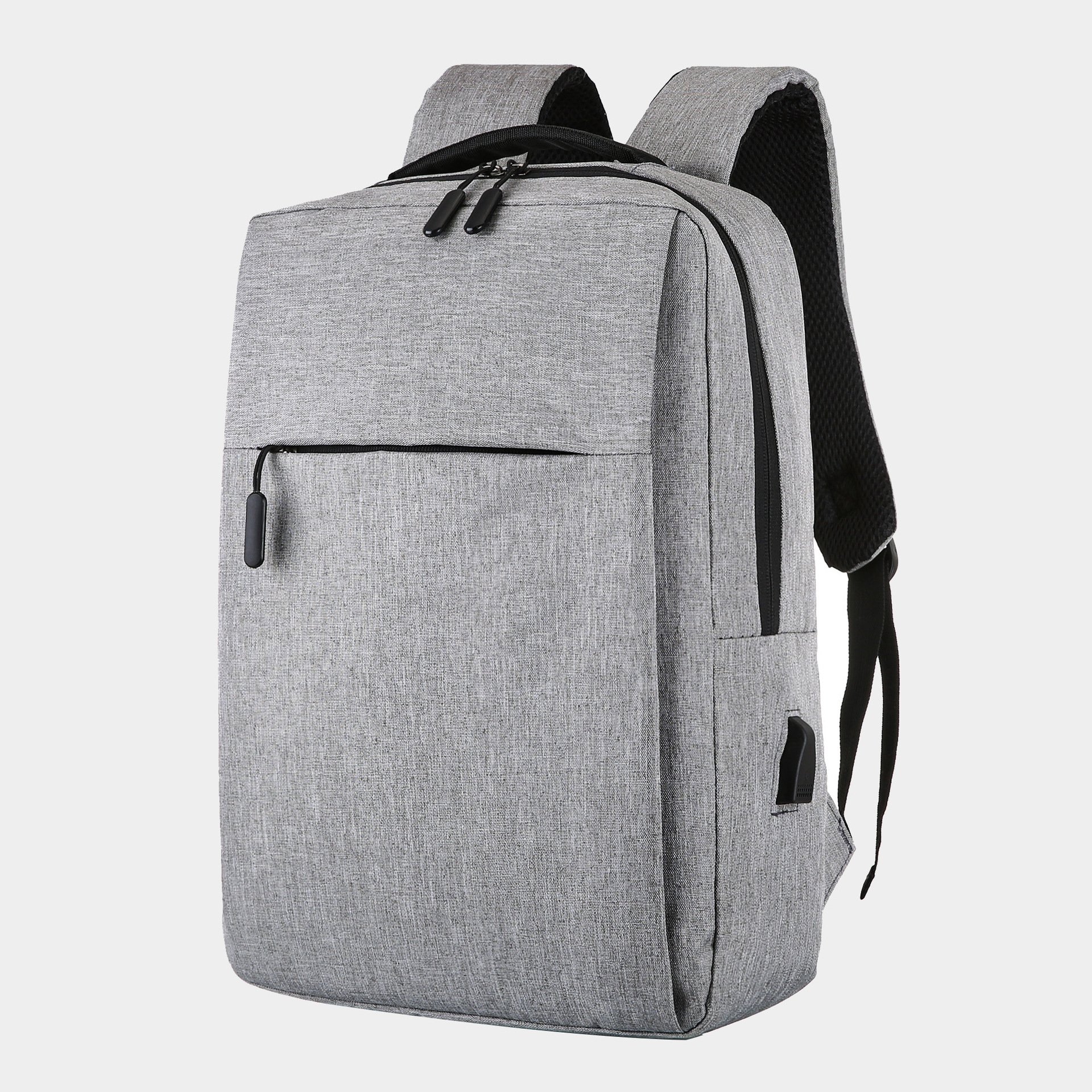 New Fashion Cheaper Price Unisex High School Student Schoolbag With USB Business Computer Laptop Lightweight Backpack