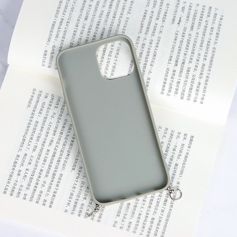 Shenzhen factory i14 pro max phone cases with clips for iphone 15 straps necklace phone case with strap crossbody
