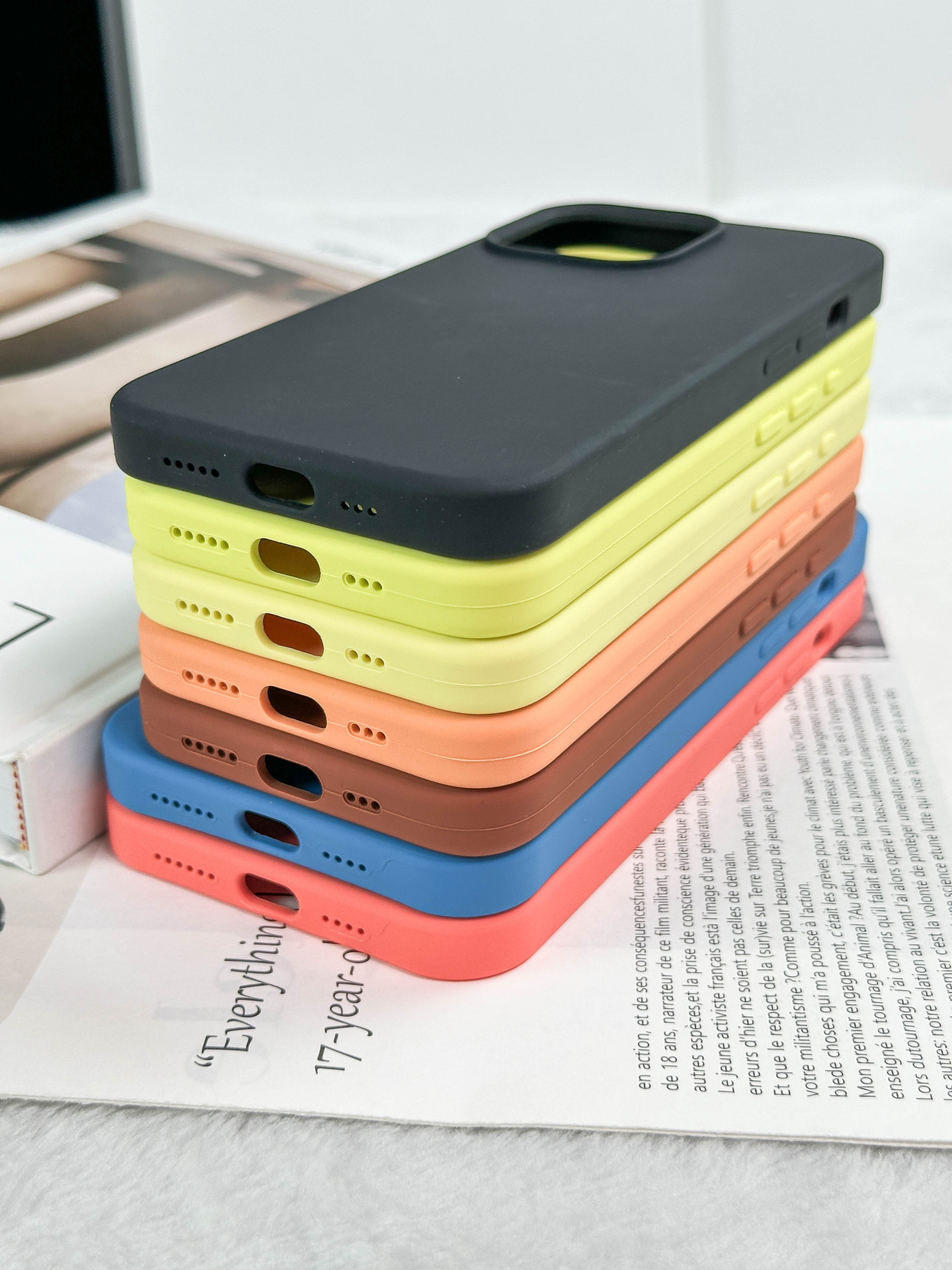 Factory High quality Real Silicone Phone Case for iphone 6G 7G X XR 11 12 13 14 1 5 PRO MAX Mobile Cover