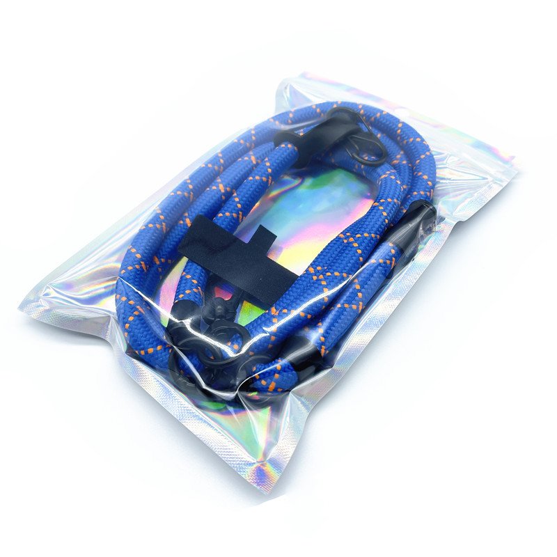 Custom designer adjustable wrist strap lanyard universal crossbody neck strap mobile phone lanyard with patch pad