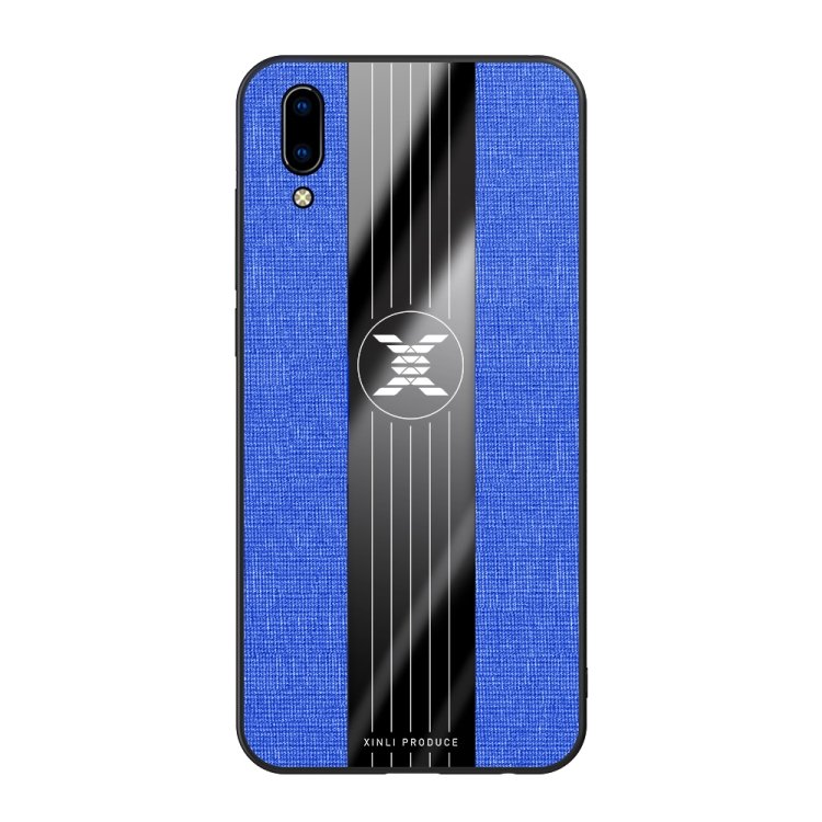 Wholesale Phonecase For Vivo Y93 XINLI Stitching Cloth Texture Shockproof TPU Protective Case