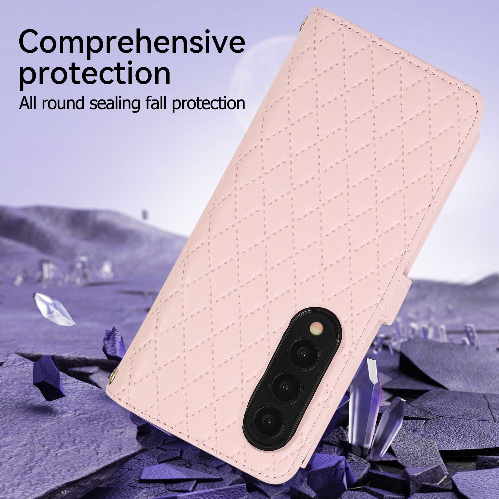 Mobile Phone Shell Folding Leather Phone Case Telephone Accessories Phone Case Cover For Samsung Z fold 5 case