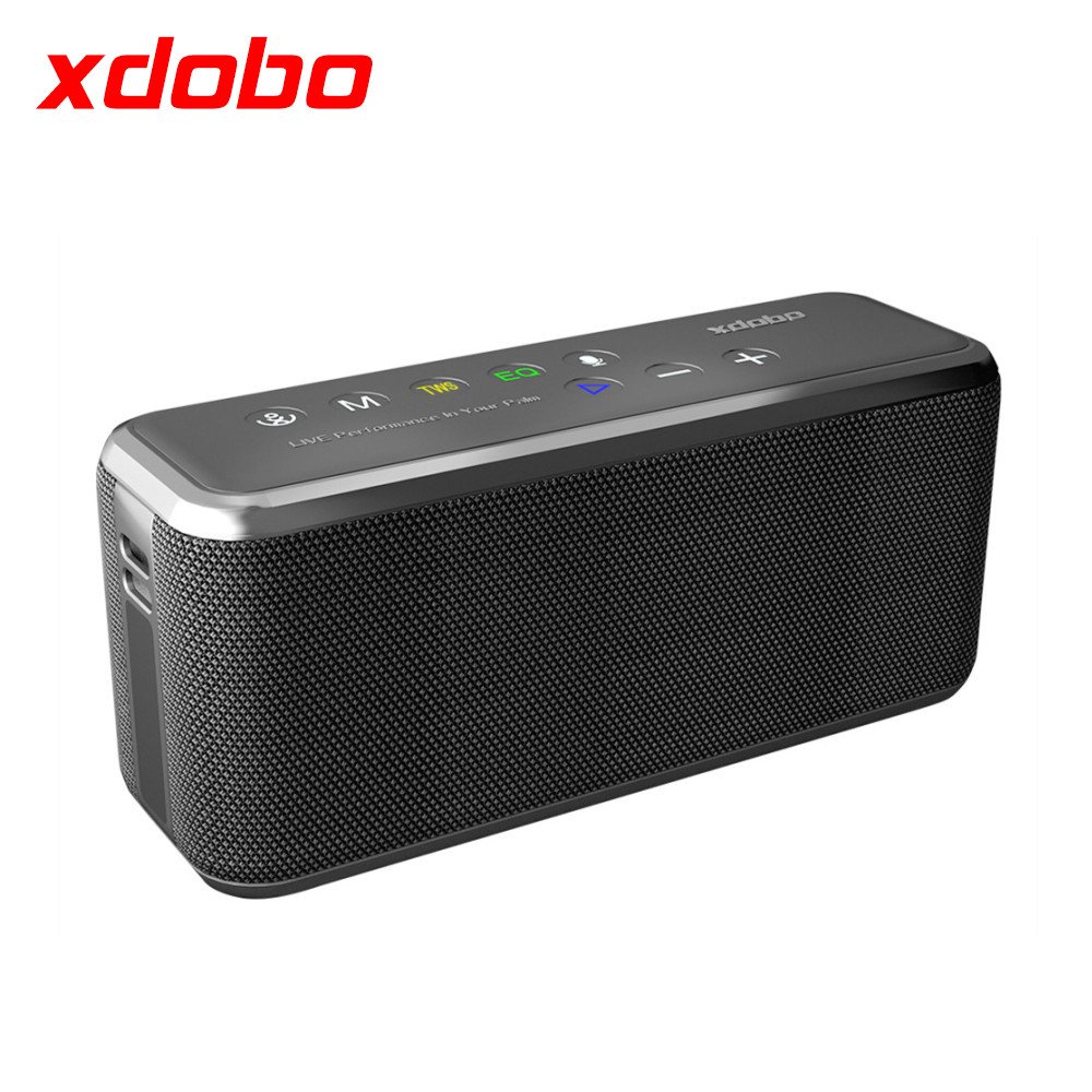 XDOBO Big Power 100W Super Bass BT Hifi Stereo DJ Portable Karaoke Blue tooth Speakers with Shoulder Strap