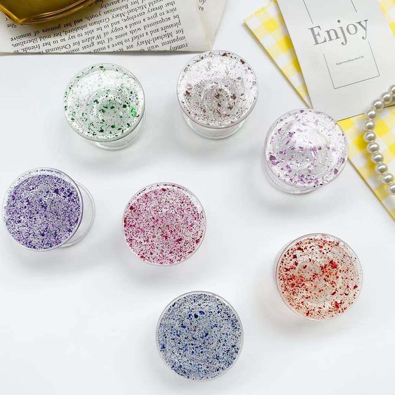 Best seller epoxy resin mobile phone accessories Custom Phone popping Socket UP Grip Holder custom logo Printing Sockets