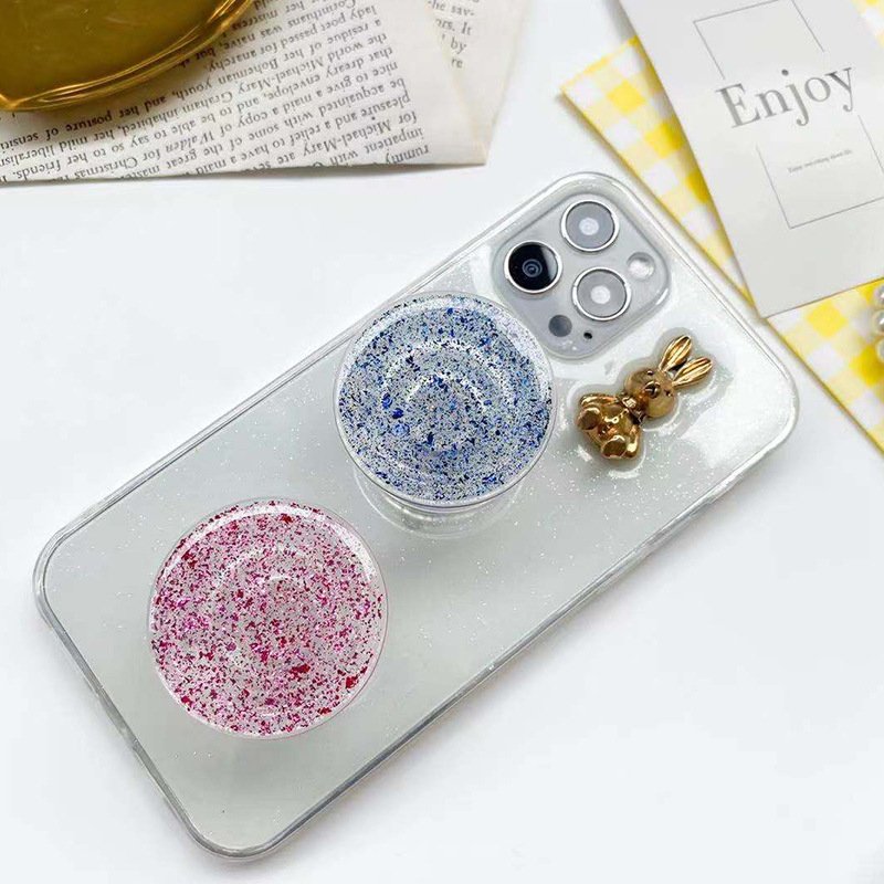 Best seller epoxy resin mobile phone accessories Custom Phone popping Socket UP Grip Holder custom logo Printing Sockets