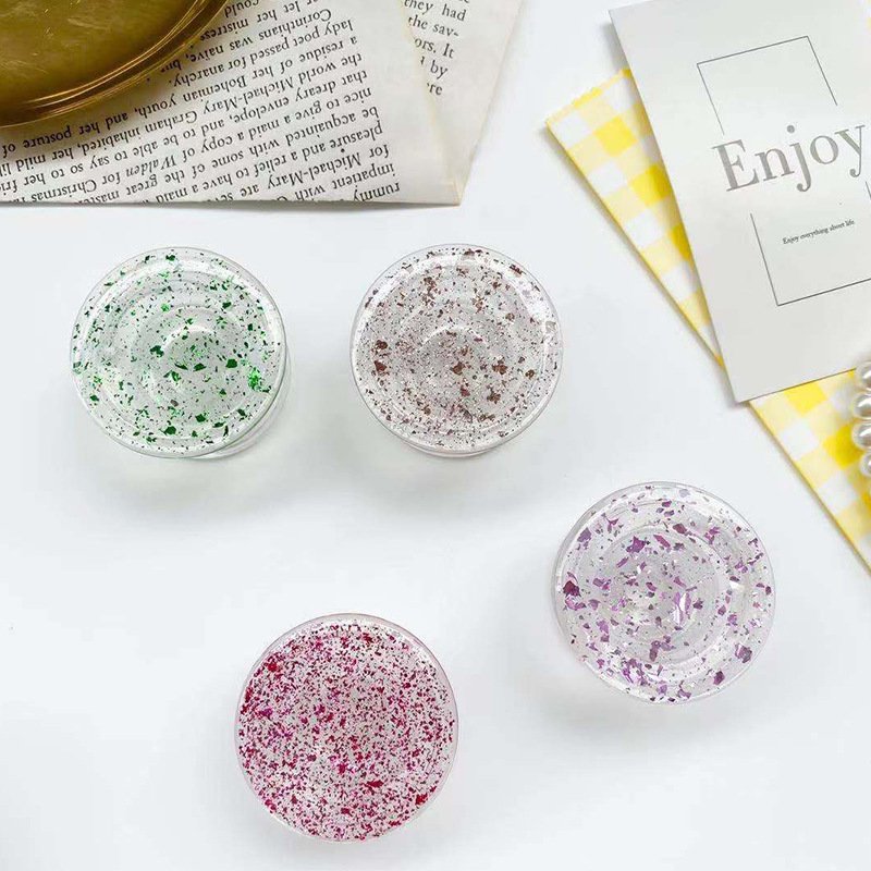 Best seller epoxy resin mobile phone accessories Custom Phone popping Socket UP Grip Holder custom logo Printing Sockets
