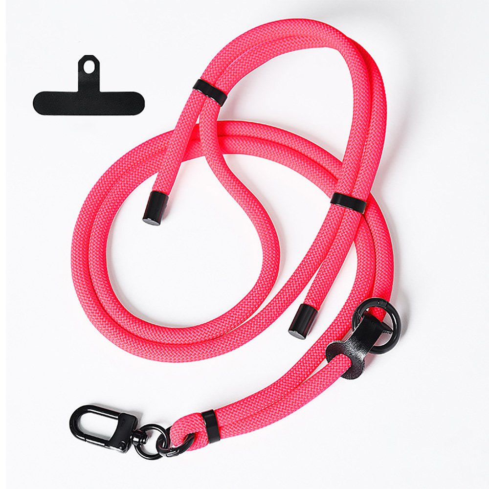 Universal Crossbody Nylon Lanyards No Beads Chest Strap Case Mobile-phone Rope Tether Patch Lanyard Mobile Phone Straps