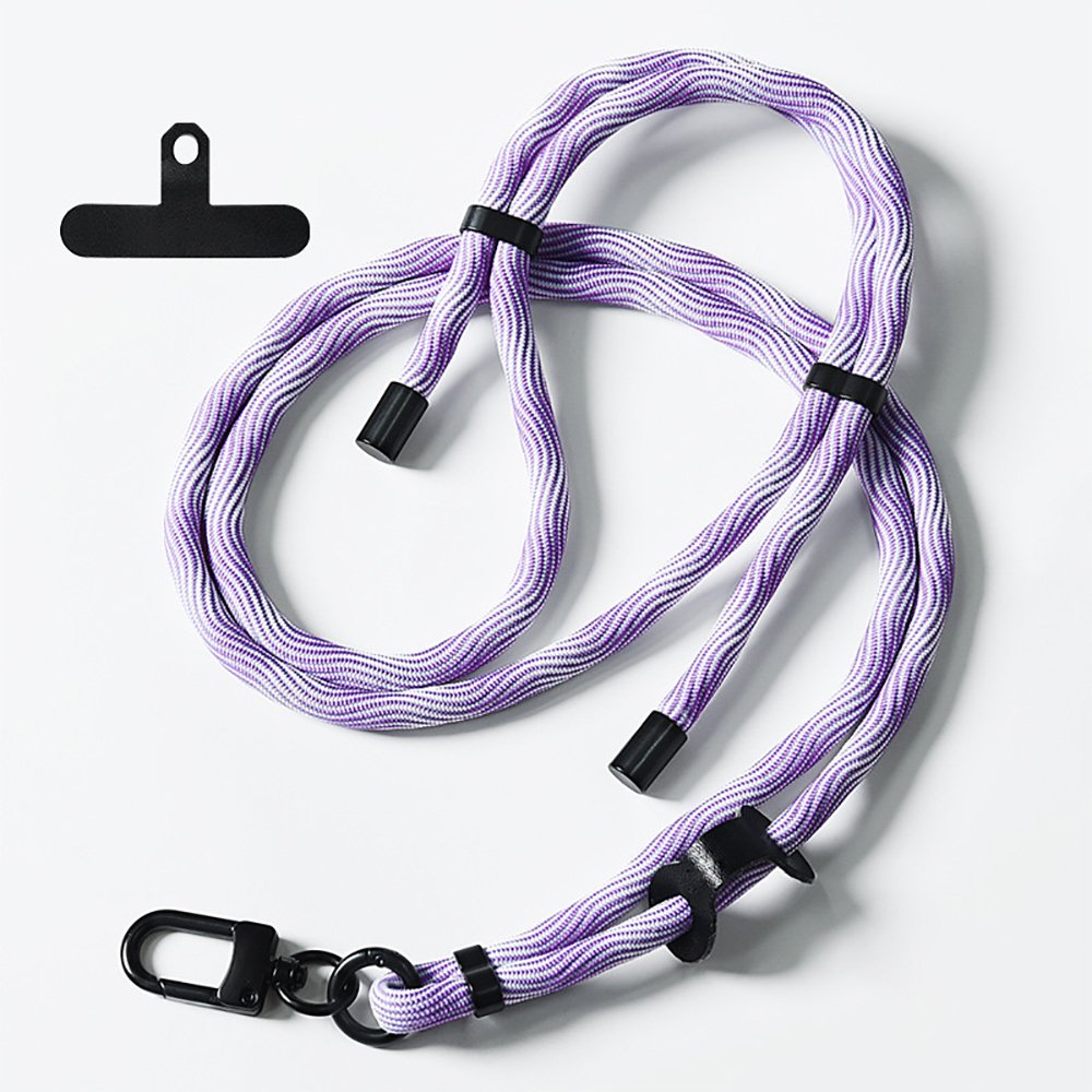 Universal Crossbody Nylon Lanyards No Beads Chest Strap Case Mobile-phone Rope Tether Patch Lanyard Mobile Phone Straps