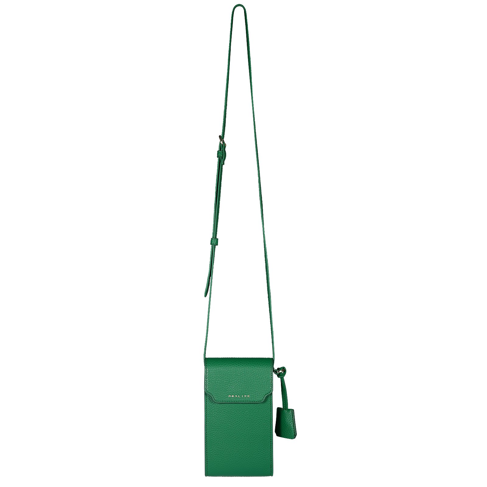 pebble PU small crossbody bag cell phone purse wallet pouch shoulder bag for man women