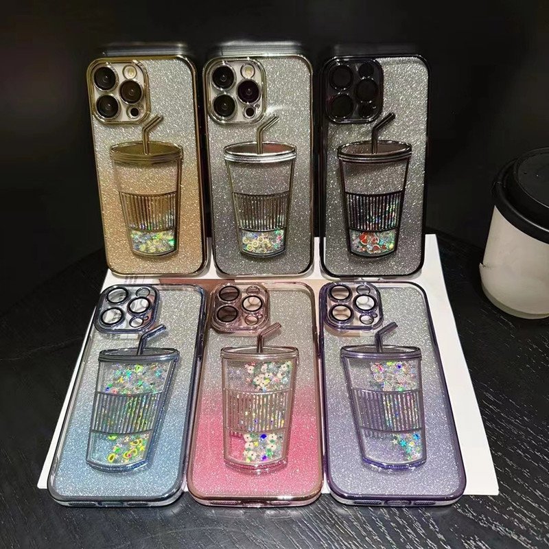 Protection Glitter Cup Mobile Back Phone Case Marvel Cover For Iphone 11 12 13 14 Creative Design Back Cover