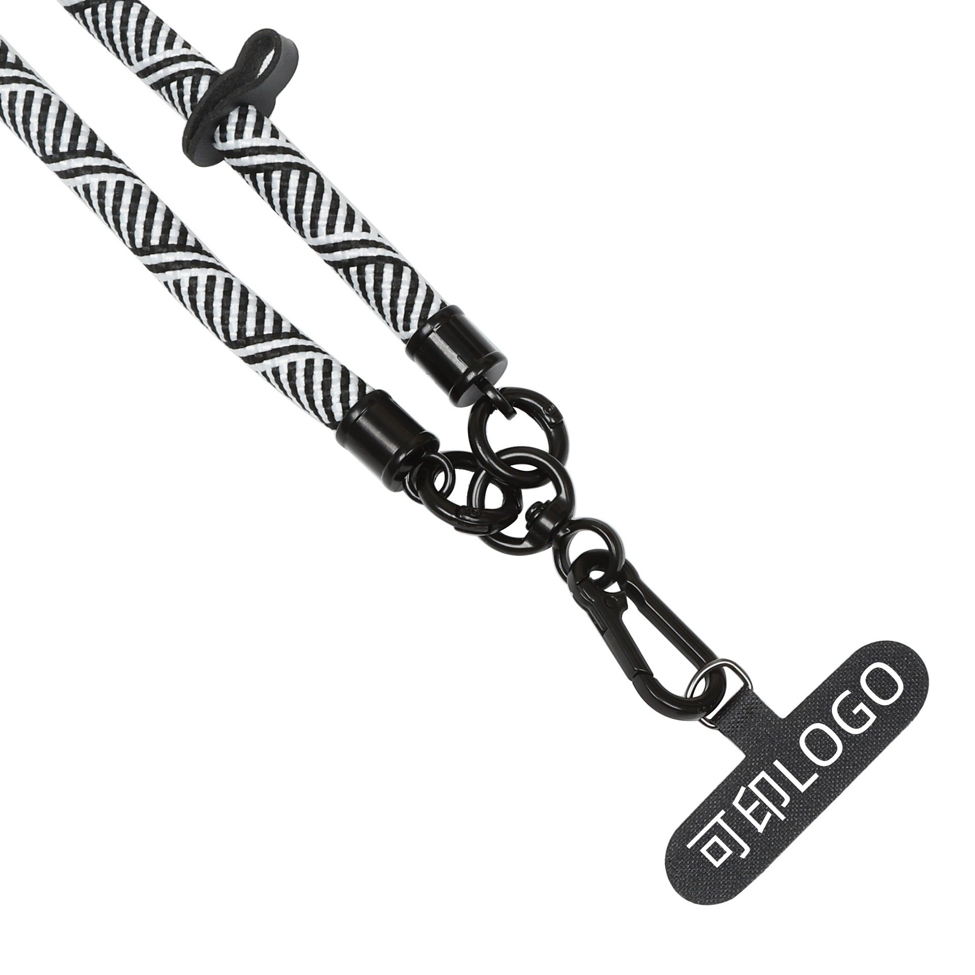 Long Adjust Mobile Phone Lanyard Universal Crossbody Hanging Shoulder Strap Detachable Neck Cord Anti-Lost Lanyard Patch