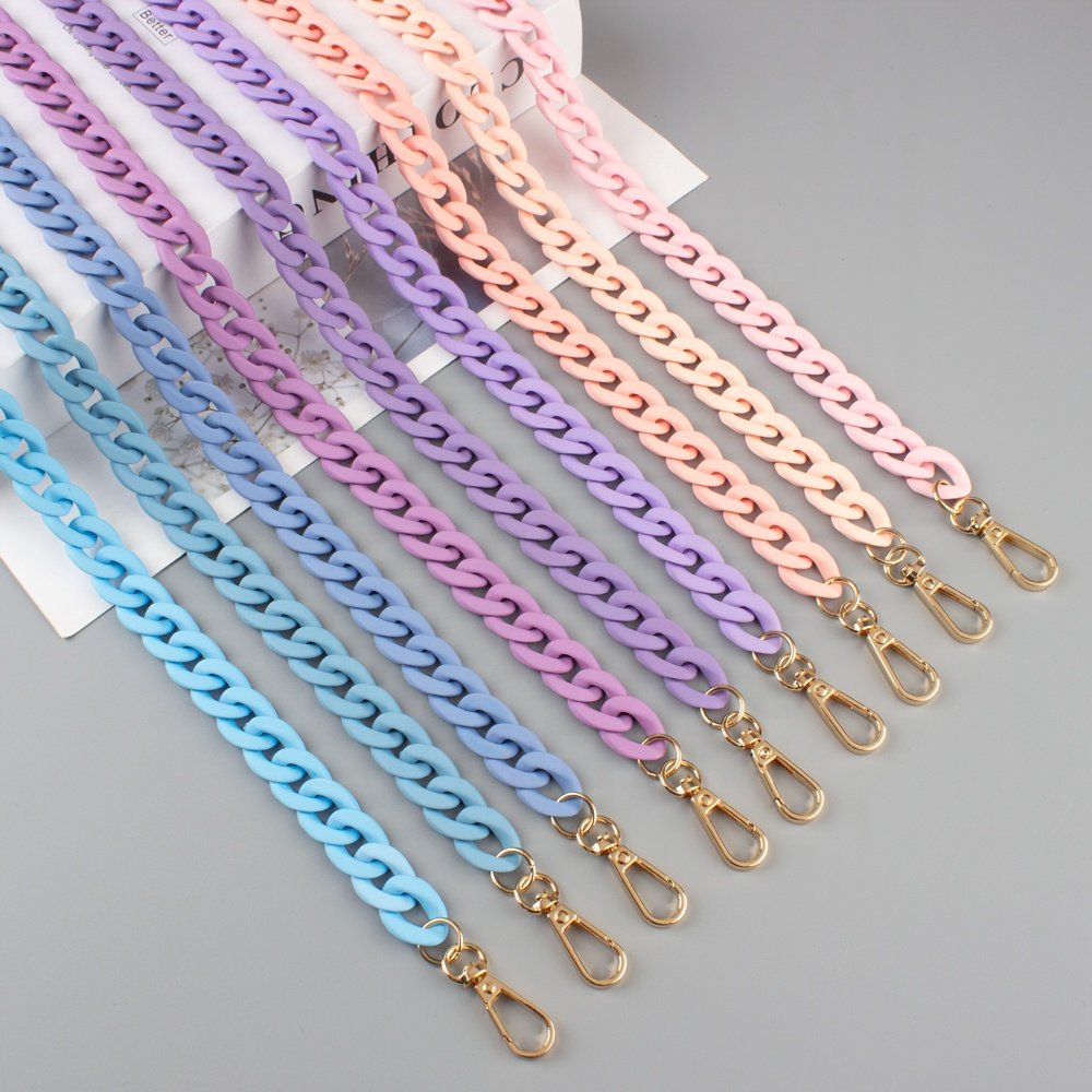 New 600 MM Mobile Phone Lanyard Of Acrylic Chain For Phone Holder For Decorative Phone Charm Useful Bag Strap