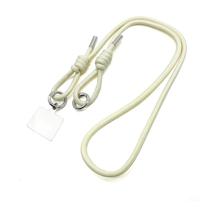 Custom high quality Mobile cellphone Accessories Universal shoulder strap phone string lanyard adjustable double hook Crossbody