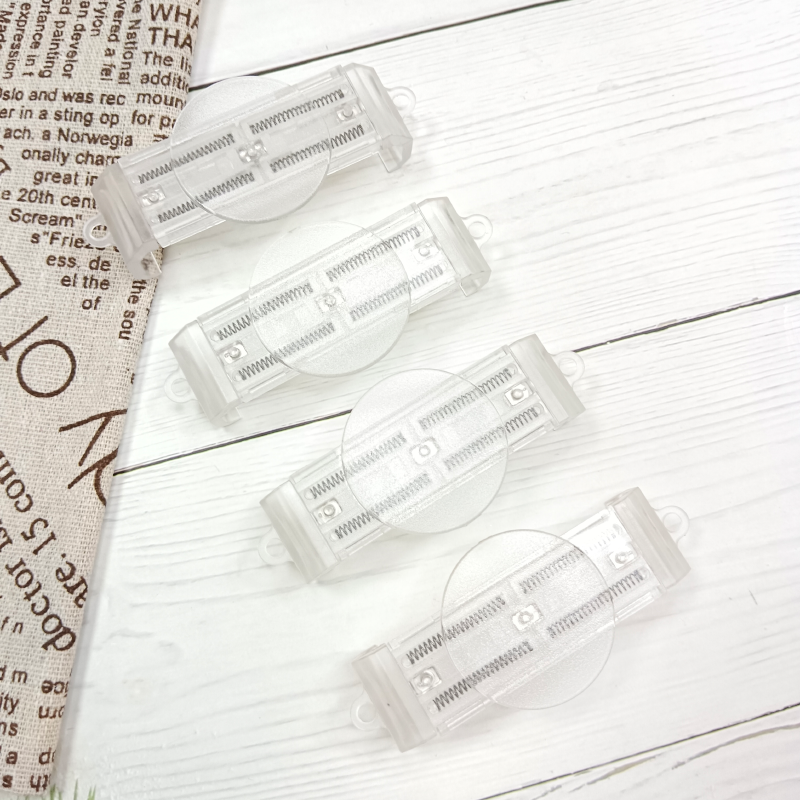 Mobile phone back clip disc transparent PC clip DIY material hanging rope telescopic clip mobile phone accessories