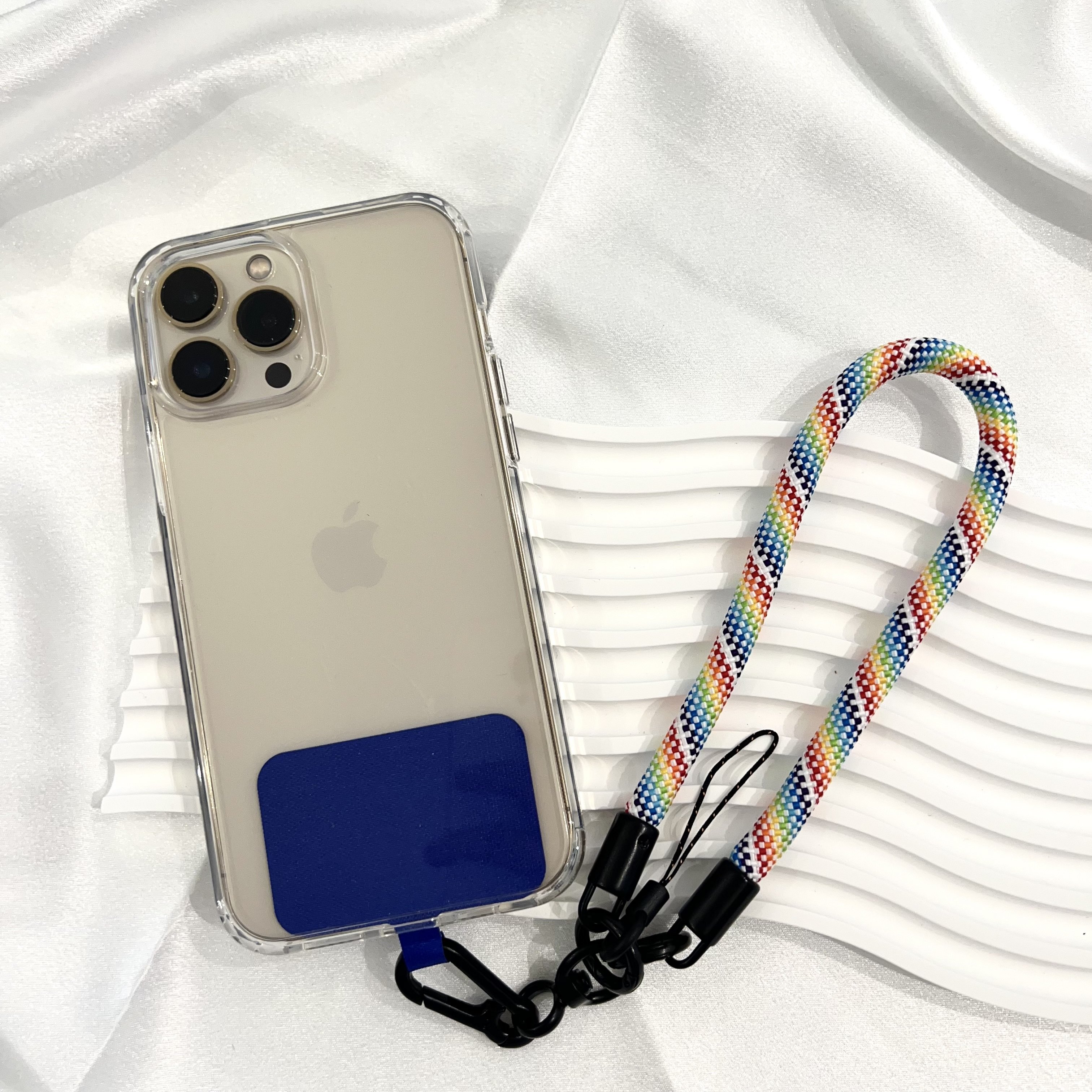 New Color Keychain Lanyard Mobile Phone Tether Wrist Strap Lanyard Anti-loss Wrist Strap