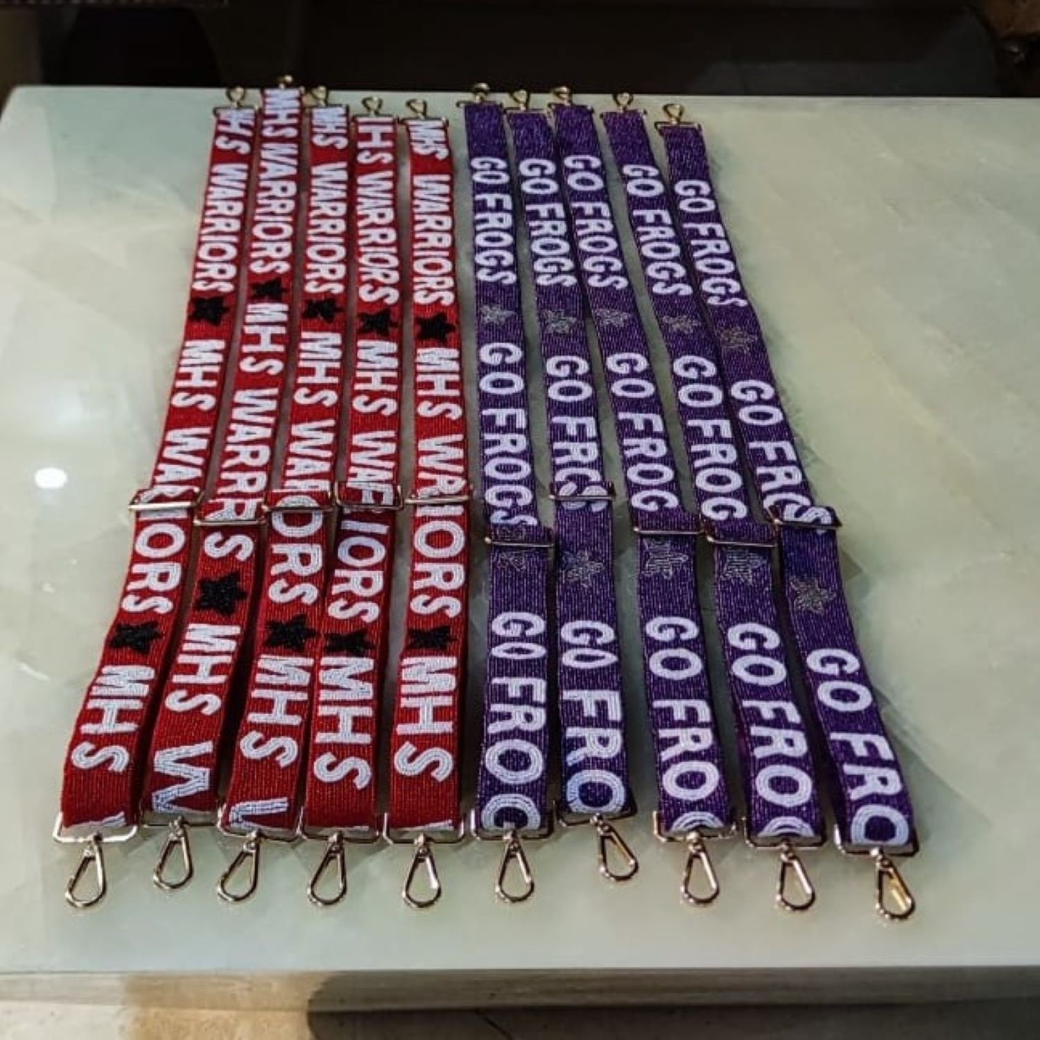 New Arrival Handmade Designer Ladies Beaded Mobile Phone strap Seed Bead Guitar Strap Game Day Strap Clear bag Strap Wholesale