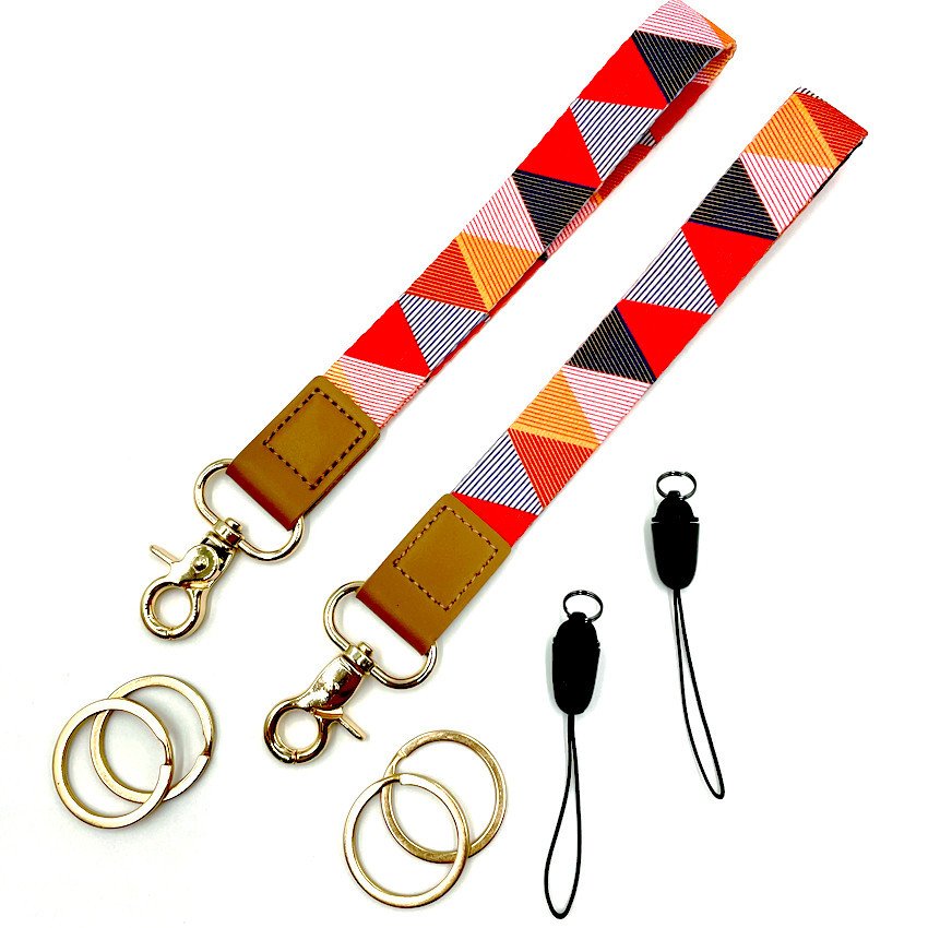 Sublimation Lanyard Keychain Wrist Strap Lanyard Tag Crossbody Mobile Phone Lanyard