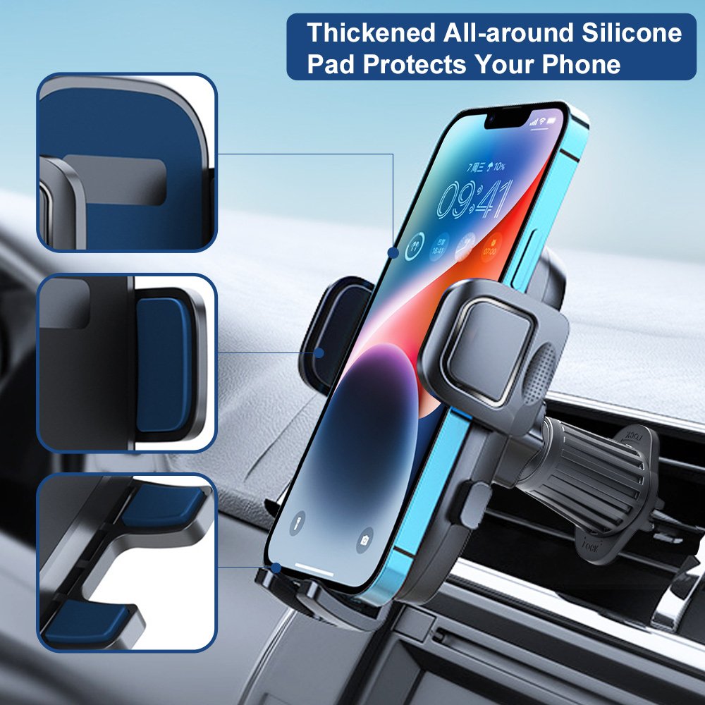 2023 Universal 360 Degree Rotating With Metal Hook Car Air Vent Cell phone Accessories mobile Car phone Holder Mount For Car