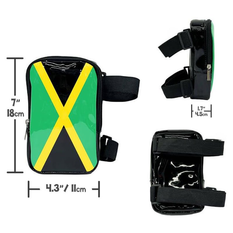 New Products Country Flag Leg Bag Leg Harness for Women Waist Pouch for Hiking Travel with Adjustable Straps Mobile Phone Bag