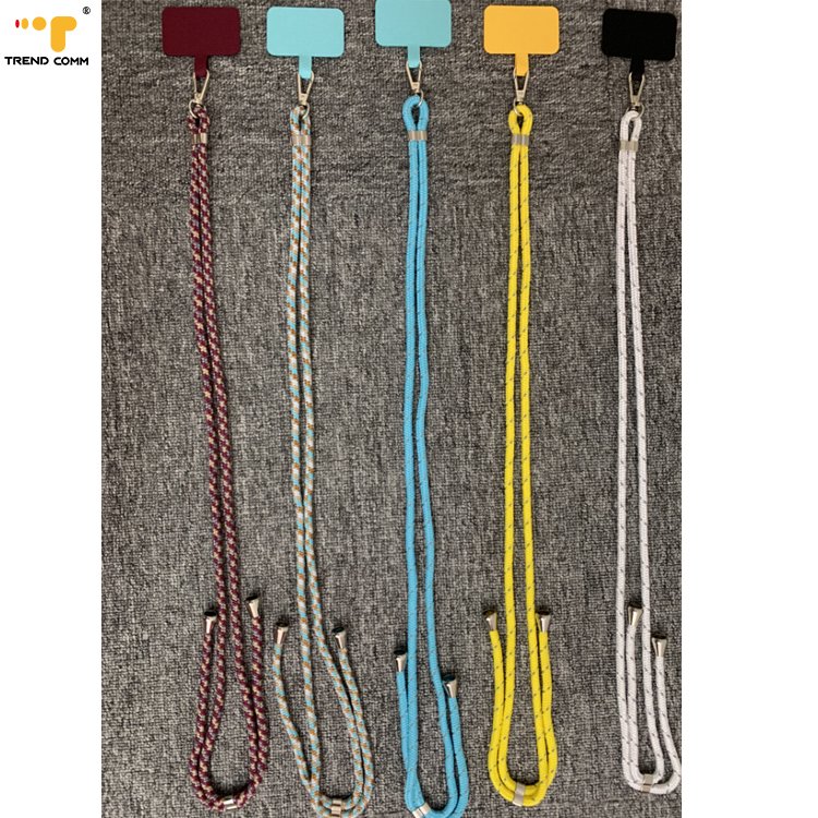 Multi Functional Key Chain Customized Plastic Full Cover Phone Case Universal Detachable Strap 2024 For iPhone