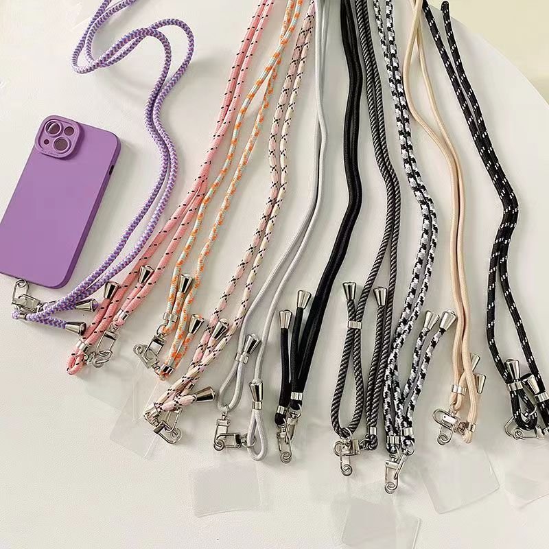 NEW Universal Adjustable Phone Lanyard Strap Mobile Phone Hanging Rope Neck Straps Anti-lost Lanyards Cell Phone Accessories