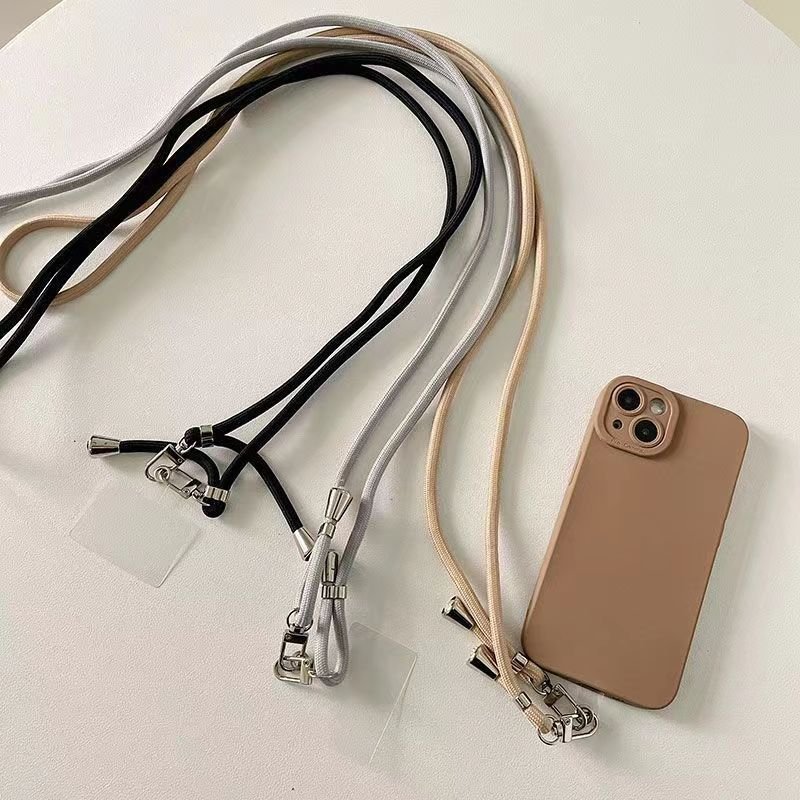 NEW Universal Adjustable Phone Lanyard Strap Mobile Phone Hanging Rope Neck Straps Anti-lost Lanyards Cell Phone Accessories