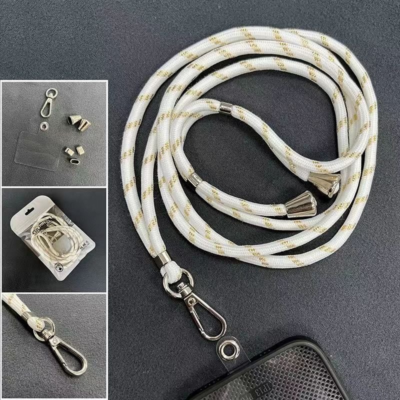 NEW Universal Adjustable Phone Lanyard Strap Mobile Phone Hanging Rope Neck Straps Anti-lost Lanyards Cell Phone Accessories