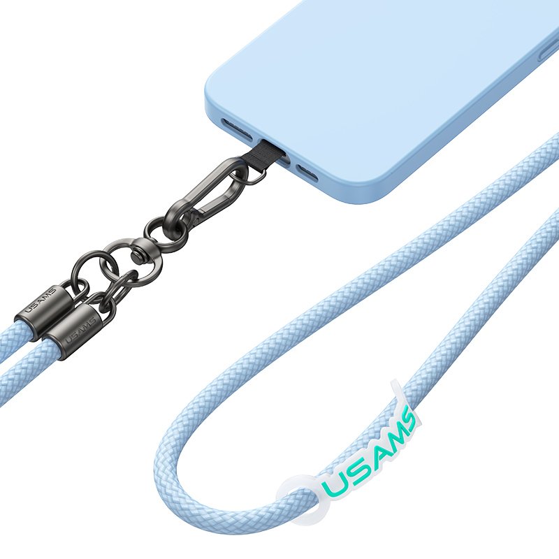 USAMS ZB282 Universal Crossbody Necklace Lasso Tether Cell Phone Lanyard Holder for iPhone Smart Phones Mobile Phone Straps