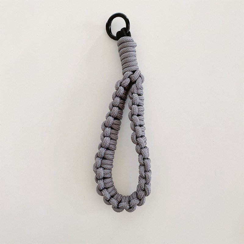 Boho Macrame Wristlet Bracelet Keychain Universal Cell Phone Twist Wrist Strap with Phone Tether Tabs for phone accessories