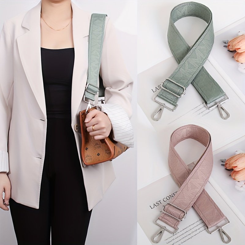 2024 Custom Straps For Bags Design Woven Belt Custom Cross body Bag Accessories Webbing Shoulder Strap adjustable bag strap