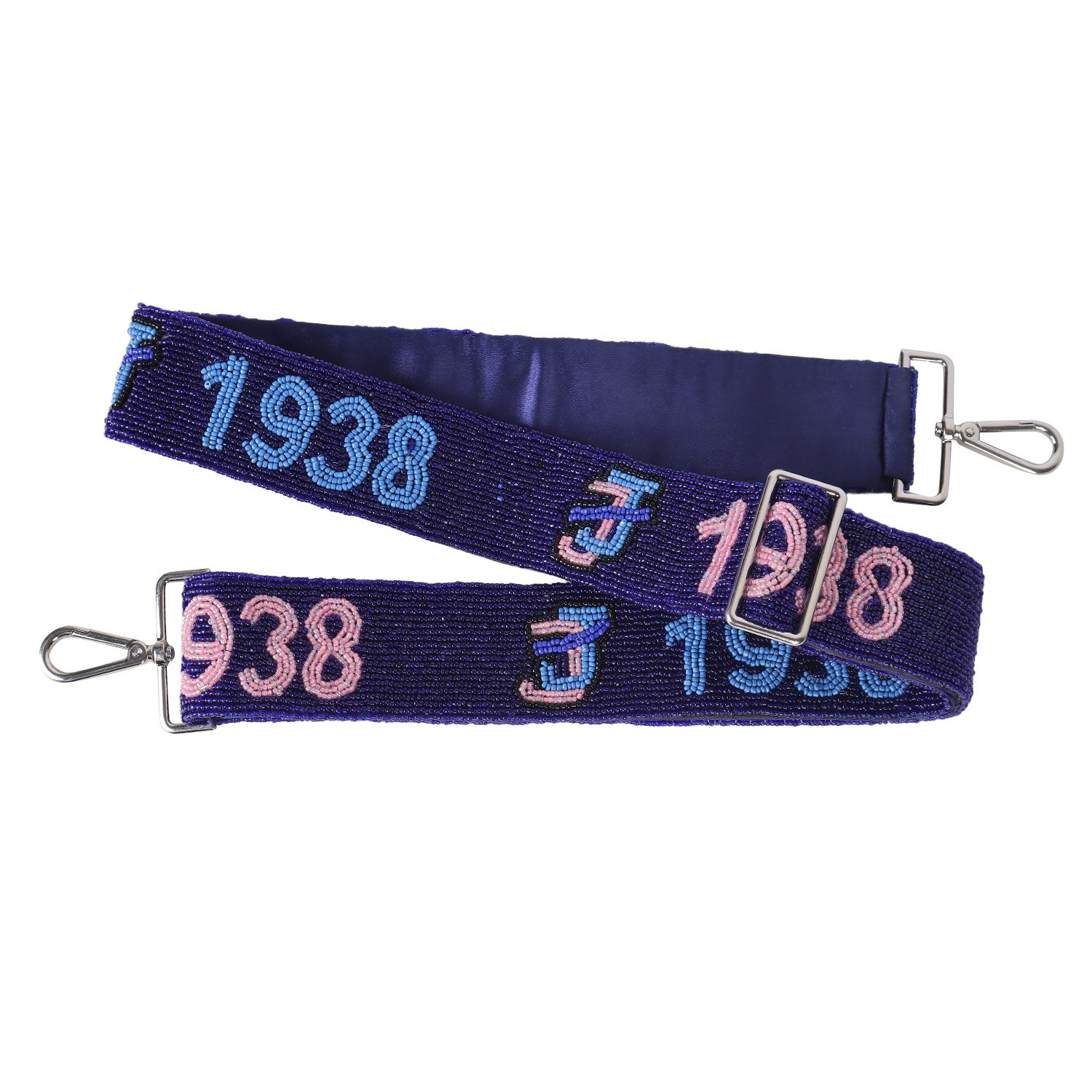New Arrival Handmade Designer Ladies Beaded Mobile Phone strap Seed Bead Guitar Strap Game Day Strap Clear bag Strap Wholesale