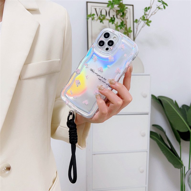 Universal Braided Mobile Phone Lanyard Strap Hanging Chain Ring Cord with Patch Wrist Strap Cell Phone Detachable Rope Keychain