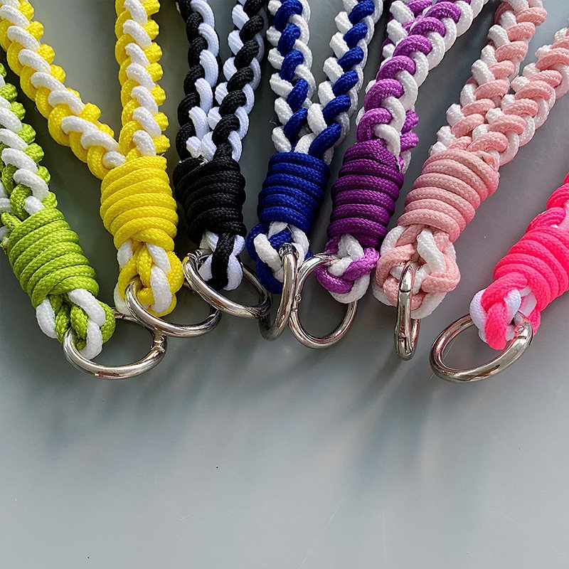 Mobile phone lanyard wrist strap strap short durable mountain camera simple plus thick key anti-loss mobile phone rope