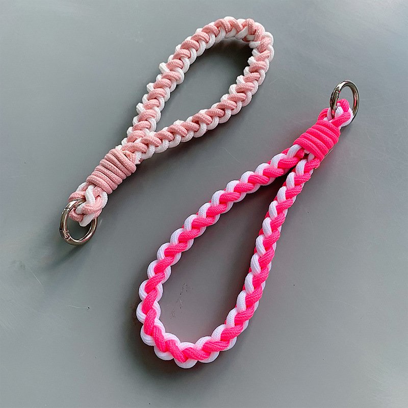Mobile phone lanyard wrist strap strap short durable mountain camera simple plus thick key anti-loss mobile phone rope