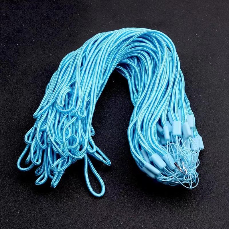 Custom Lanyard Nylon Hand rope Cell Phone Hanging Strap Mobile Phone Detachable Straps Flexible Sling Necklace Rope
