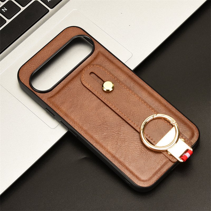 Multi-Function Leather phone case For Google Pixel 9/9 Pro/Pixel9 Pro XL case with card slot Flip phone Case with wrist strap