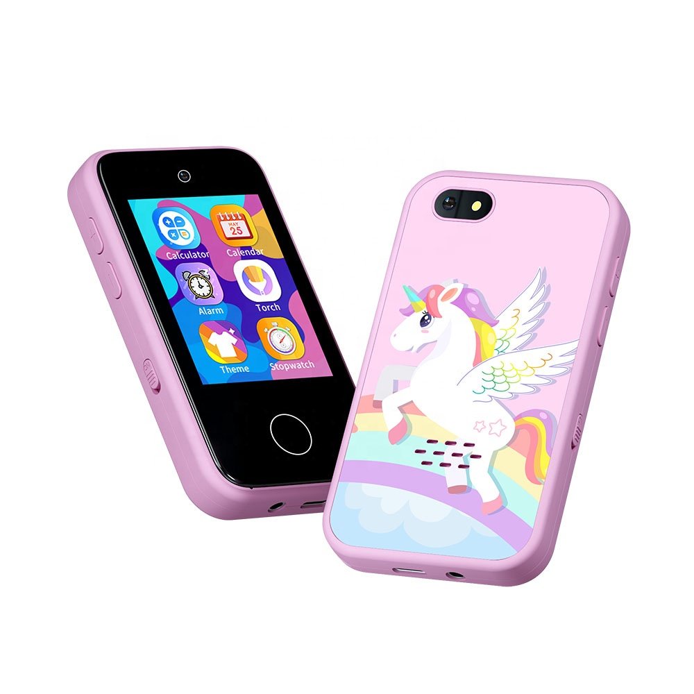 YMX PH05U with PVC Back Sticker Electric 2022 2023 2024 New Trending Mobile Cell Smart Device Phone for Kids Baby Girl Boy