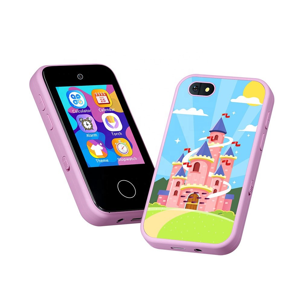 YMX PH05U with PVC Back Sticker Electric 2022 2023 2024 New Trending Mobile Cell Smart Device Phone for Kids Baby Girl Boy